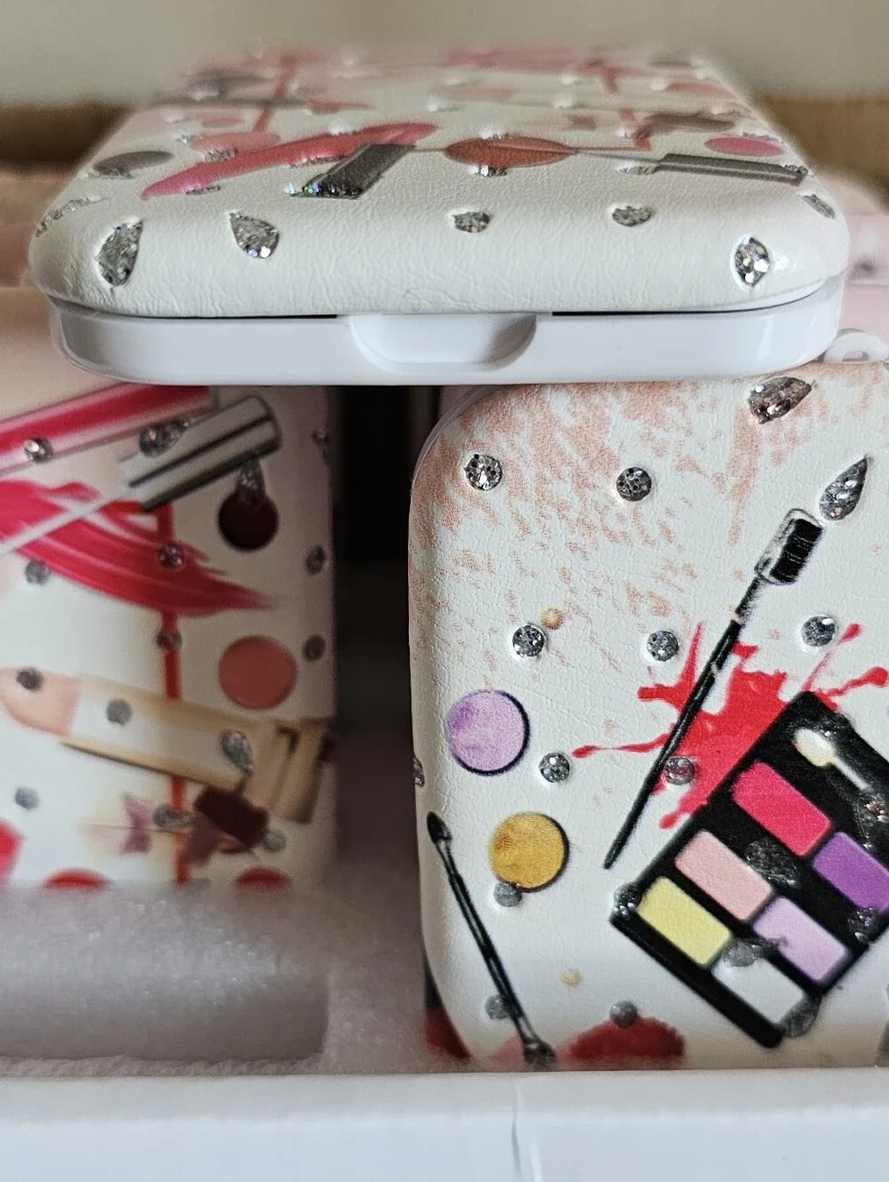 Compact Mirror - Makeup Print
